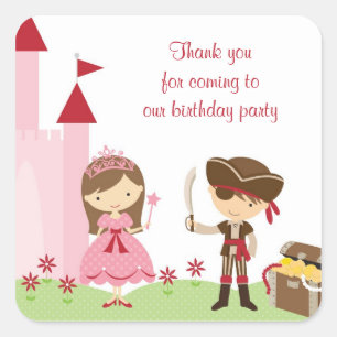 Stickers Princesse et PIrate