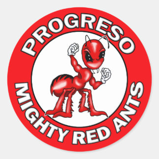 Stickers Progreso Mighty Red Ants