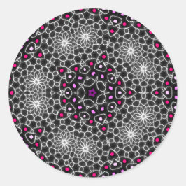 Stickers psychédélique kaleidoscope