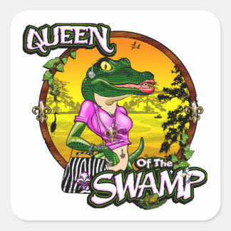Stickers Queen Of The Swamp