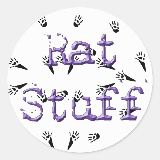 Stickers Rat Stuff (Devant)