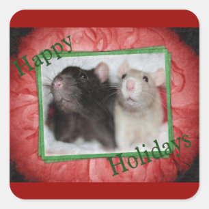 Stickers Rat Vacances
