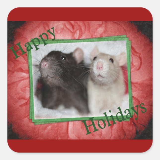 Stickers Rat Vacances (Devant)