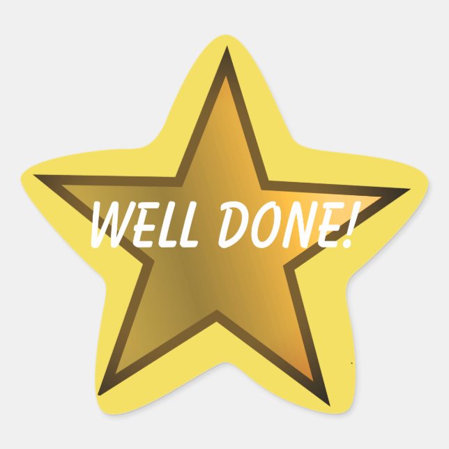 Stickers récompense de l'enseignant en design étoi (Devant)