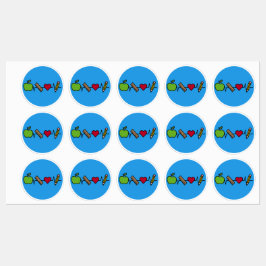 Stickers Récompenses de battement de coeur de l'en