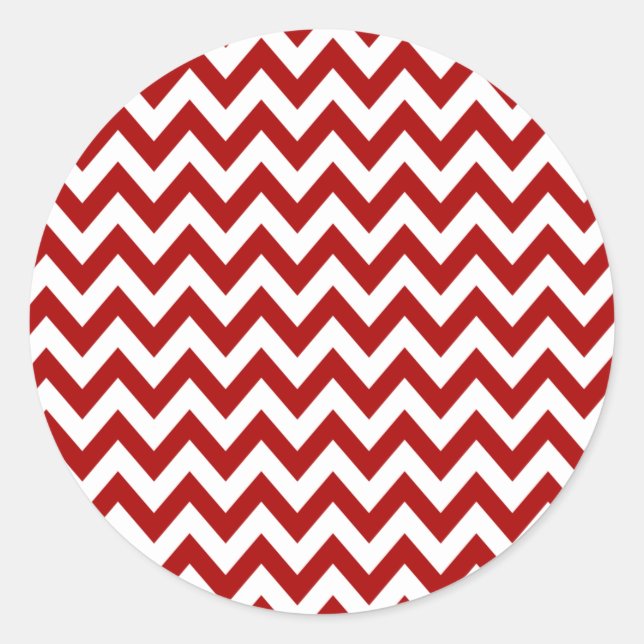 Stickers Red Chevron (Devant)