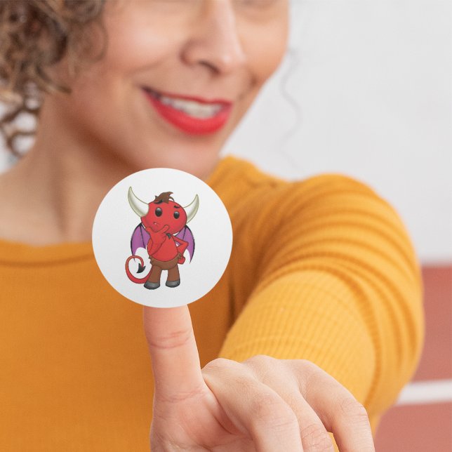 Stickers Red Devil Bat (Créateur téléchargé)