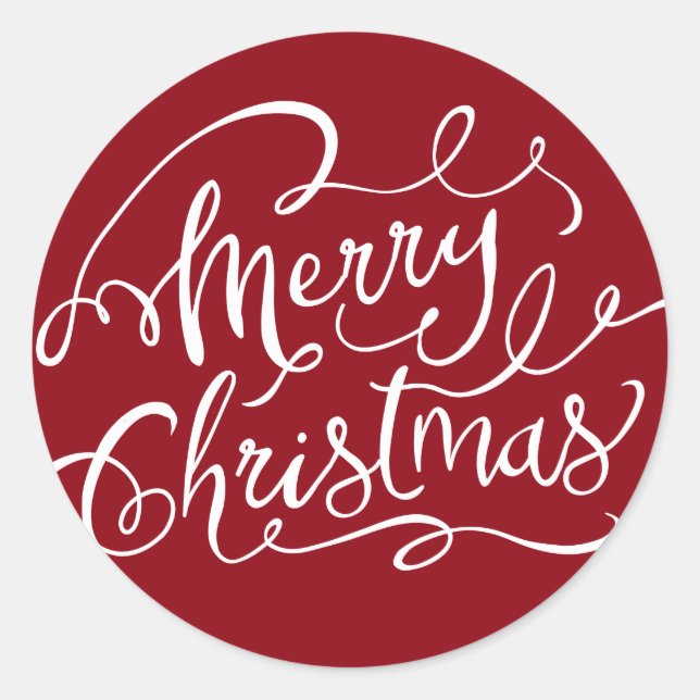 Stickers Red Joyer Christmas (Devant)