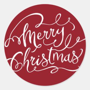 Stickers Red Joyer Christmas