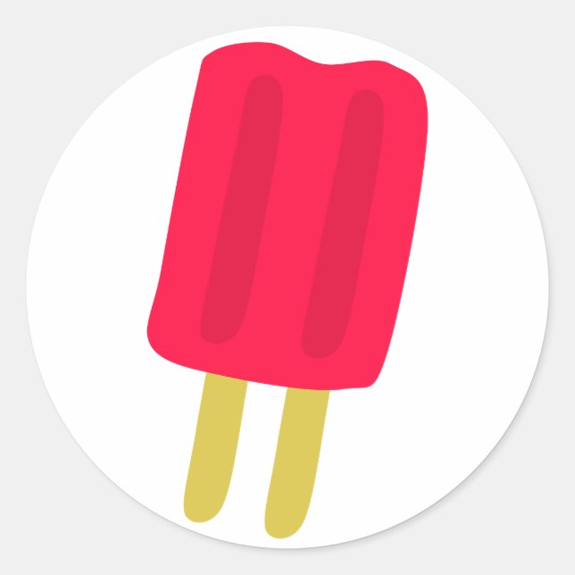 Stickers Red Popsicle (Devant)