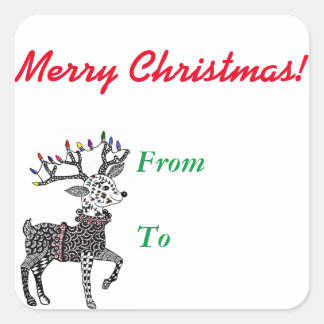 Stickers Reindeder