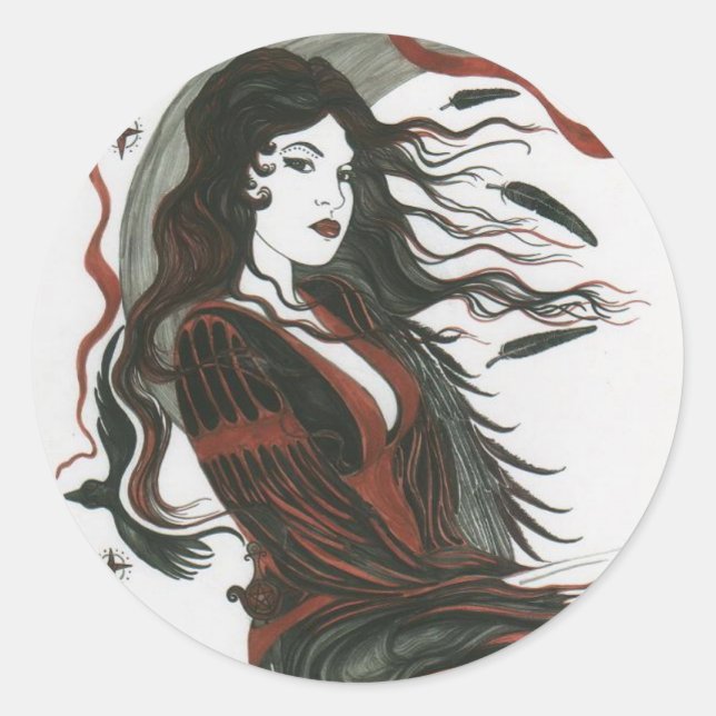 Stickers Reine fantôme (Devant)