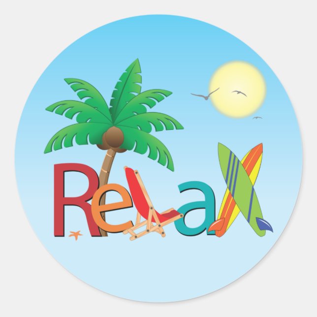 Stickers Relax (Devant)