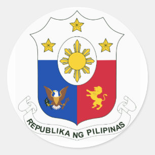 Stickers Republika ng Pilipinas (Armoiries)