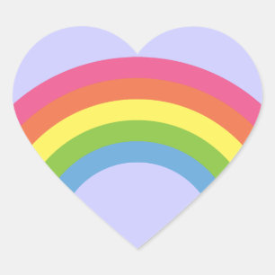 Stickers rétro Rainbow des années 80