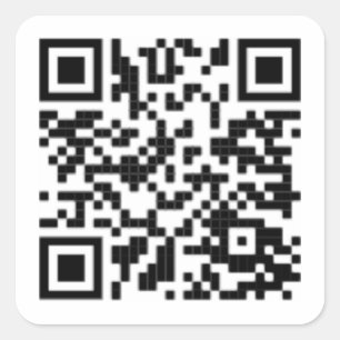 Stickers Rick Roll QR
