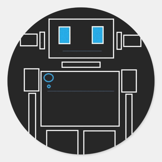 Stickers Robot (Devant)