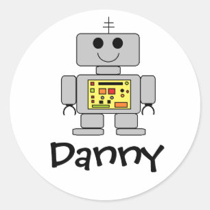 Stickers "robots" personnalisés