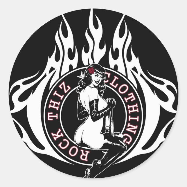 Stickers Rocher Thiz (Devant)