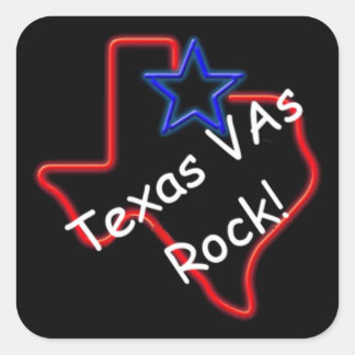 Stickers Rock Texas VA
