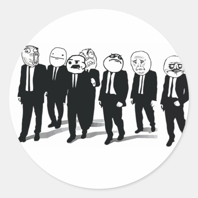 Stickers Rond Gang (Devant)