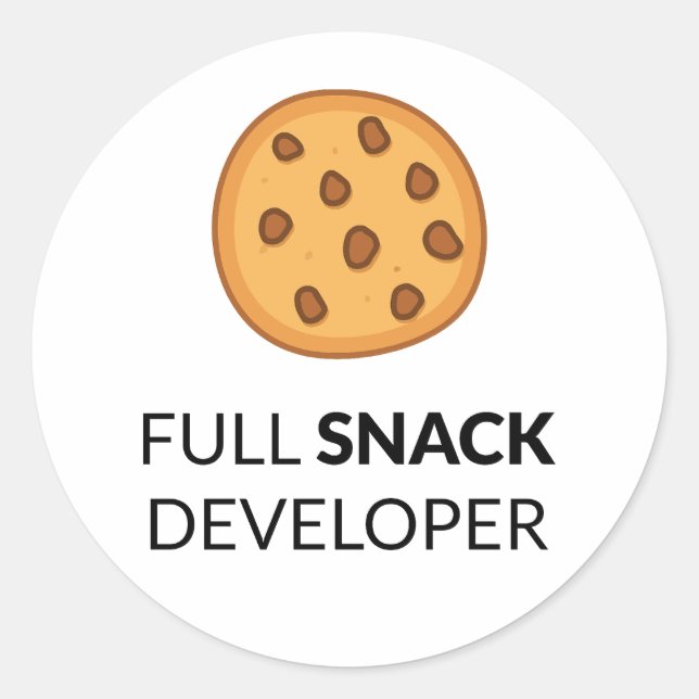 Stickers ronds classiques (Devant)