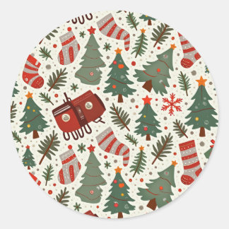 Stickers ronds classiques