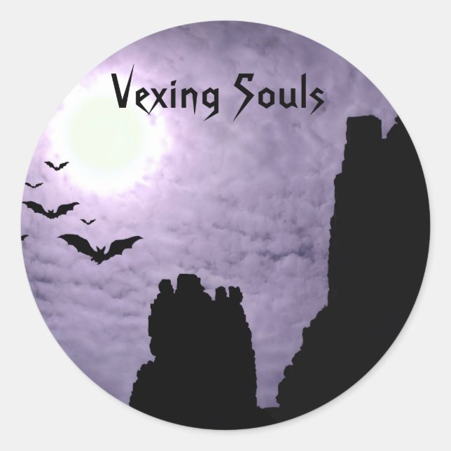 Stickers ronds - Customisés (Devant)