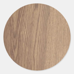 Stickers ronds de grains de bois