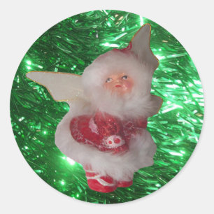Stickers ronds Fairy Holiday