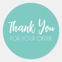 Stickers ronds Merci