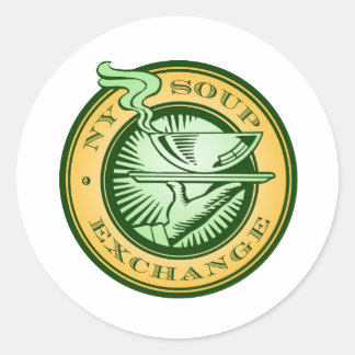 Stickers ronds NY Soupe Exchange