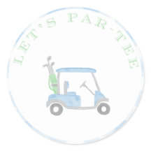 Stickers ronds Par-Tee