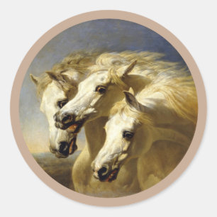 Stickers ronds Pharaon's Horses