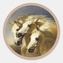 Stickers ronds Pharaon's Horses