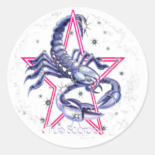 Stickers ronds Scorpio