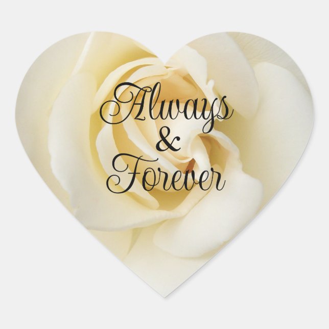 Stickers Rose blanche (Devant)