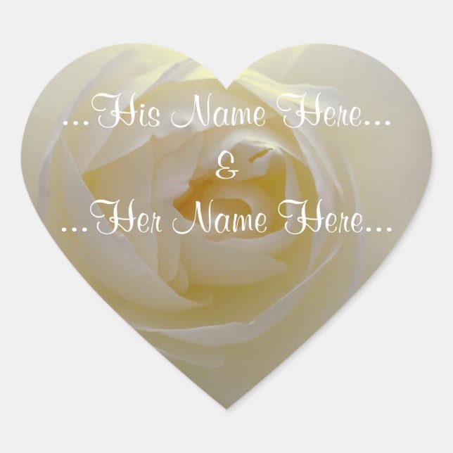 Stickers Rose blanche Stickers Rose romantique Mar (Devant)