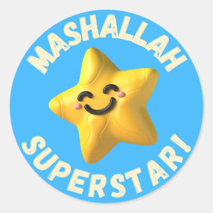 stickers Round Mashallah