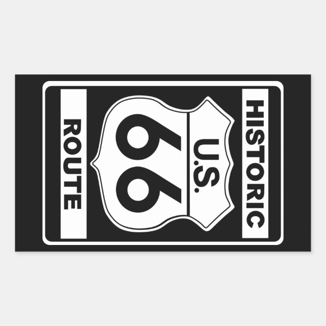 Stickers Route 66 (Devant)