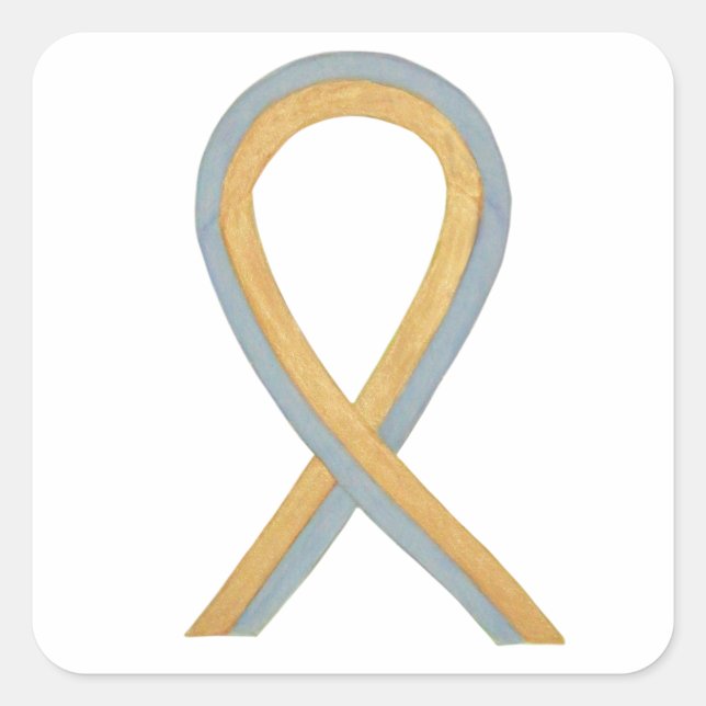 Stickers ruban pour sensibiliser les enfants au ca (Devant)