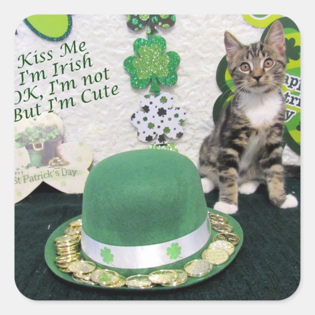 Stickers Saint Patrick de Bandit (3387) (Devant)