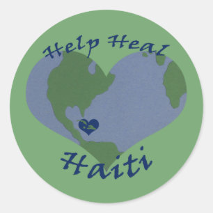 Stickers Saint Valentin de Haïti Relief