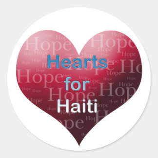Stickers Saint Valentin de Haïti Relief