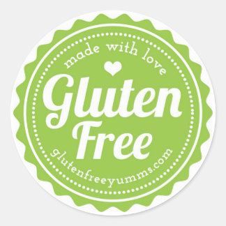 Stickers sans gluten — Fabriqué avec amour