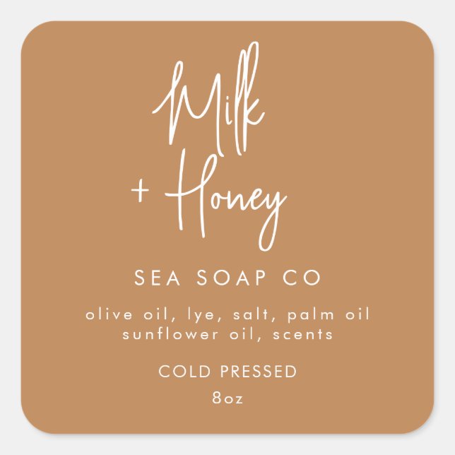 Stickers savon (Devant)