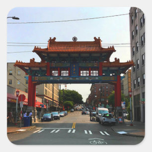 Stickers Seattle Chinatown Gate #1