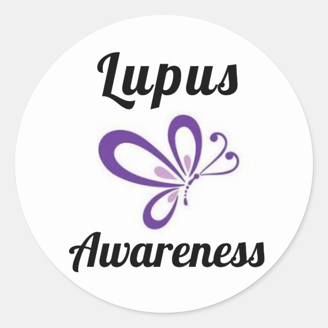 Stickers Sensibilisation Lupus (Devant)