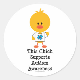 Stickers sensibilisation sur l'autisme