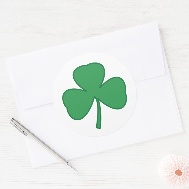 Stickers Shamrocks classiques (Enveloppe)